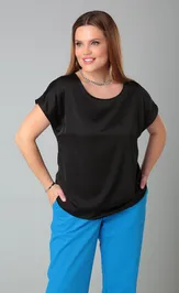 Блузка BLISS 8701 Черный LINA