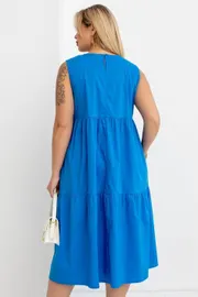 Dress TOOK A LOOK & Angelika #MP-22-1 indigo