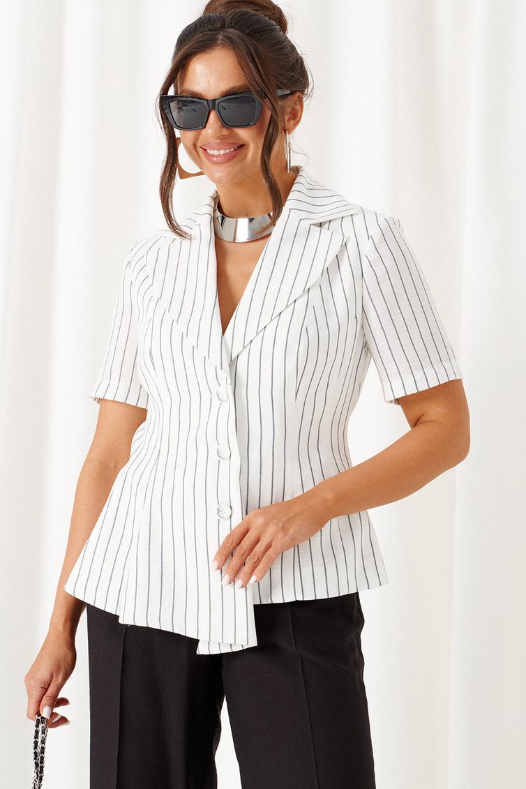 Костюм Beautiful & Free арт. 6445 бело-черный