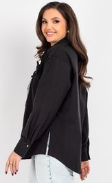 Blouse VIZAVI 820 chernyj