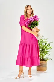 Платье Ava fashion арт. М-211 фуксия