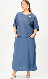 Костюм SOVA 11320 т.голубой