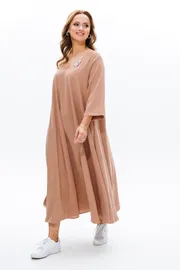 Dress Anastasia #1005.2 kapuchino
