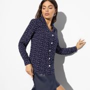 Blouse CHARUTTI #Iskrennost chuvstv (dark)