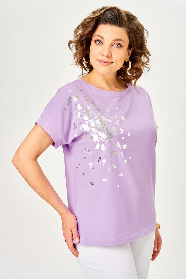 Футболка Rumoda арт. 2252 сиреневый