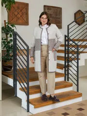 Cardigan BONADI #2091 bezhevyj