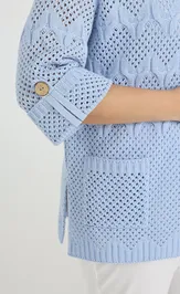 Sweter BONADI 2187 goluboj