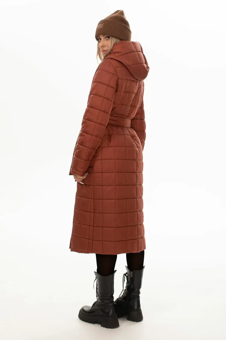 Coat Golden Valley #7145 korichnevyj