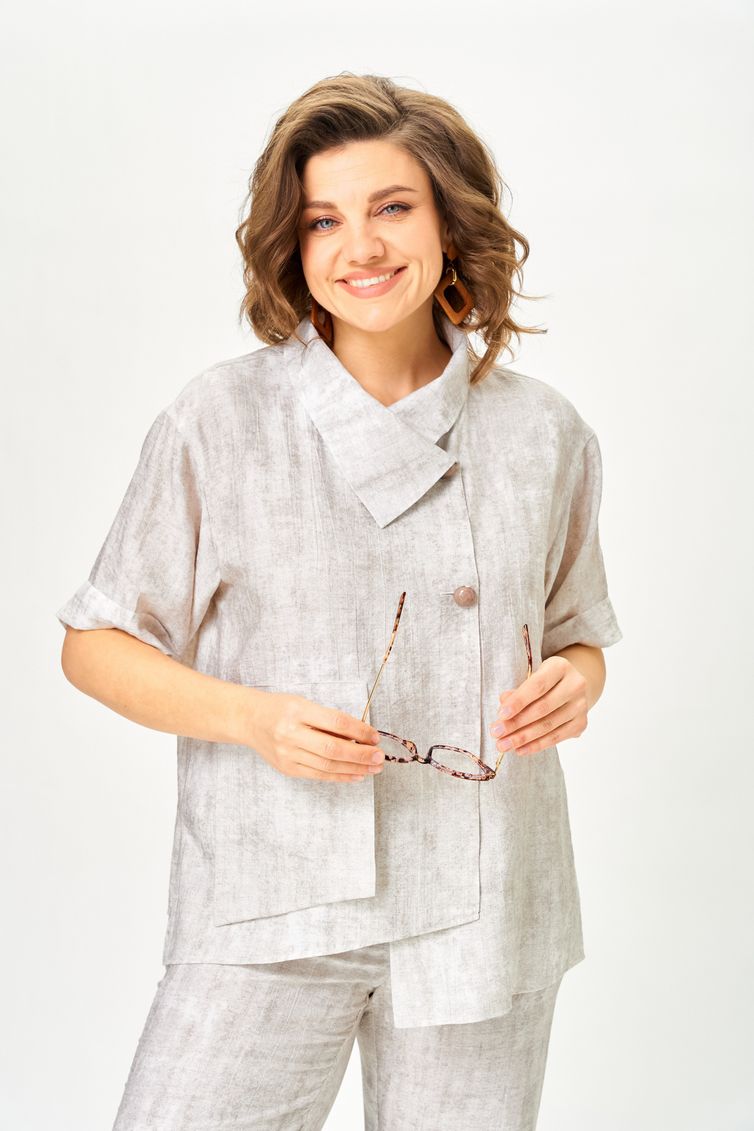 Костюм Vilena-fashion арт. 1153 молочный