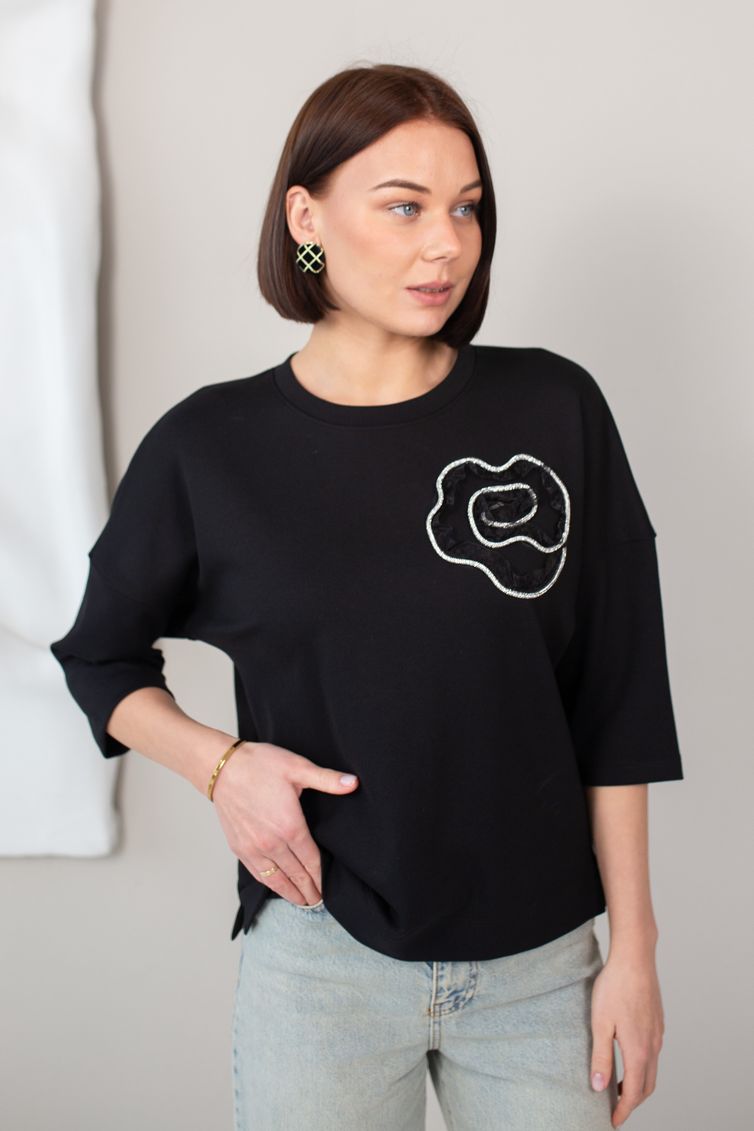 Джемпер Купалинка арт. 693205 158, 164 черный