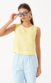 Блузка Romgil РТ0147-ЛЕ4 светло-желтый