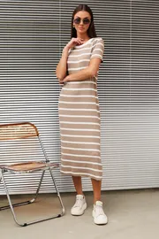 Dress Fantazia Mod #5148 shirokaya poloska