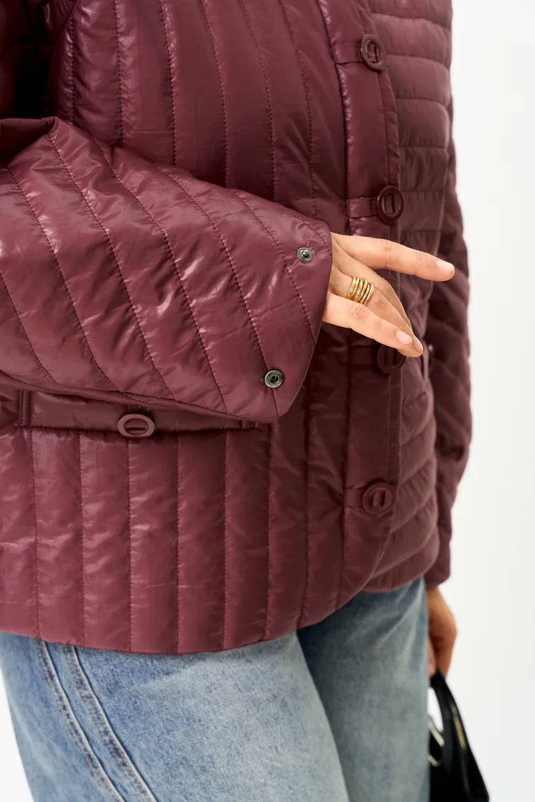 Jacket LS #6365 bordovyj