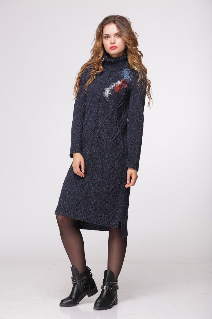 Платье Barbara Geratti арт. 2622 син