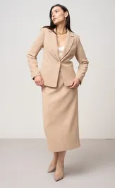 Юбка FASHION CENTRE ШР-4104 карамельный