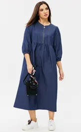 Dress Ma Cherie 4092 temno-sinij