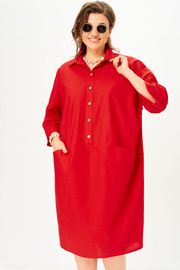 Платье SOVA арт. 11329 красный