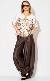 Брюки LAIKONY L-834-2 шоколадный