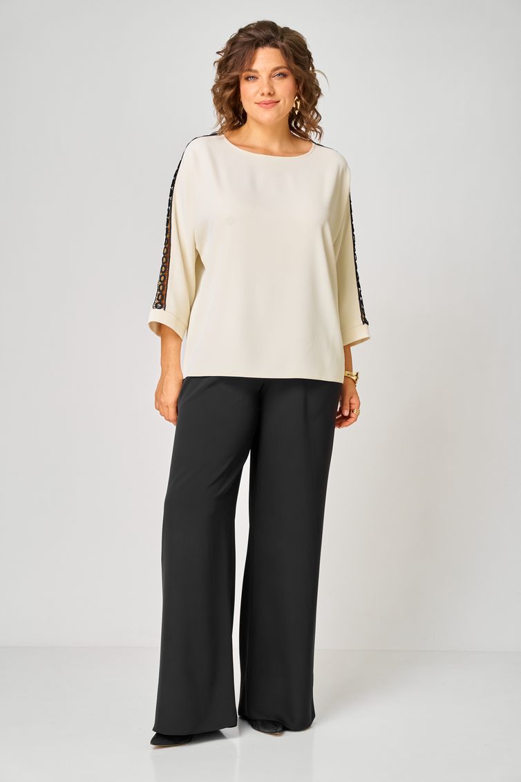 Костюм Rumoda арт. 2275 дл.р. молочный-черный