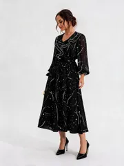 Dress MiSlana #1351 chernyj