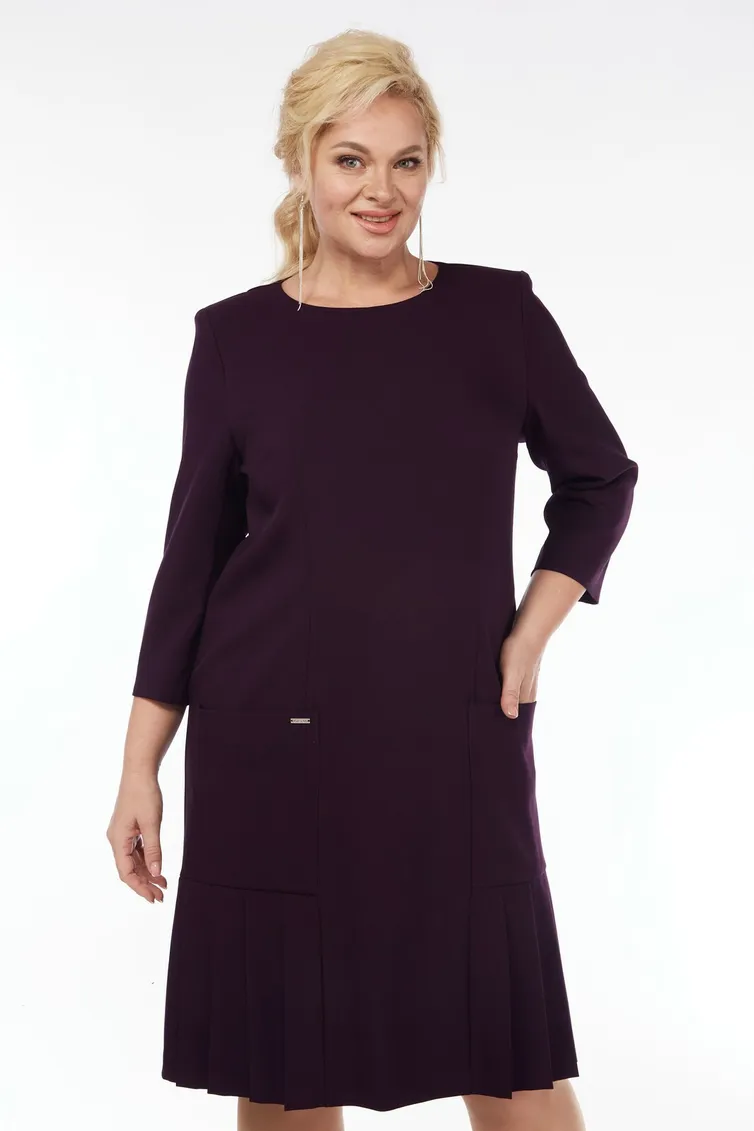 Sukienka Vilena-fashion #897 baklazhan