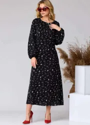 Sukienka EVA GRANT #7071 chern