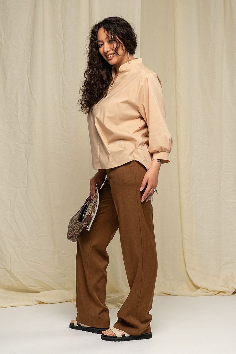 Trousers TOOK A LOOK & Angelika #AB-1004l mindal