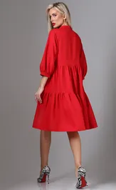 Платье DS Trend ЮС-1071 (Влюбиться в себя, нью рэд)