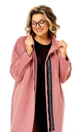 Płaszcz Michel Chic 361/ 1 pepel rozy