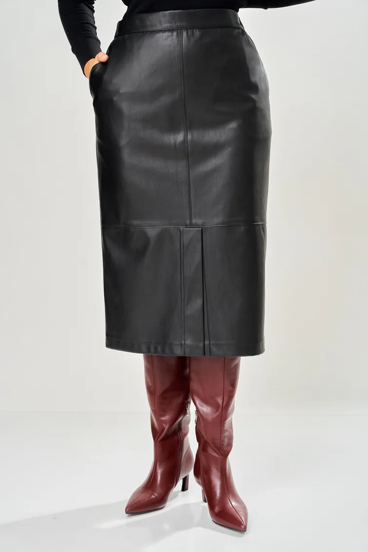 Spódnica Ava fashion #M-229 chernyj