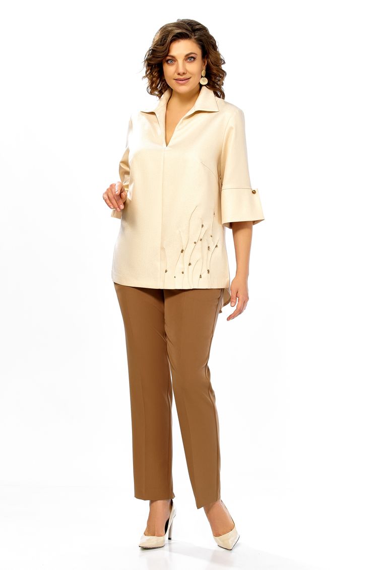 Комплект Ольга Стиль арт. С987 золото-коричневый