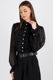 Blouse VIZAVI #750 chernyj