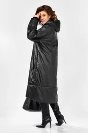 Coat LS #5018/1 chernyj