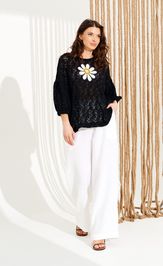 Брюки Elletto Life 2384 белый