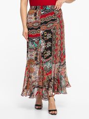 Юбка Avila арт. 1015 бордовый