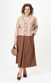 Suit Aira Style 24131 komplekt kapuchino