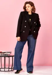 Джемперы, кардиганы, жакеты Ava fashion арт. М-177 черный