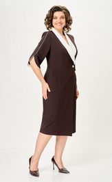 Платье Anastasia MAK 1308 коричневый