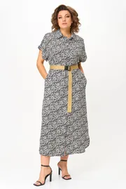 Платье Michel Chic арт. 993/2 чёрный, белый