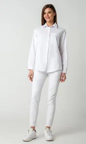 Blouse MARIKA #455 belyj