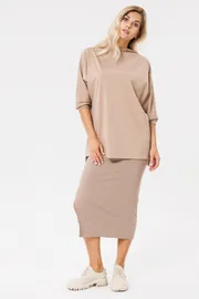 Spódnica PRATA wear #S006 kapuchino