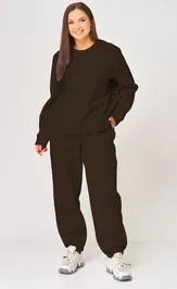 Suit V&N fashion 1068 shokolad