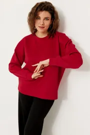 Свитшот BegiModa арт. 4116 алый