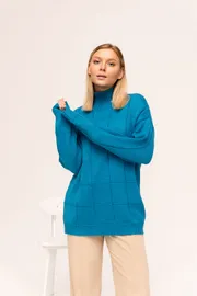 Jumper Romgil #TZ854Sh yarko-sinij