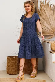 Dress Amori #9804 indigo 170