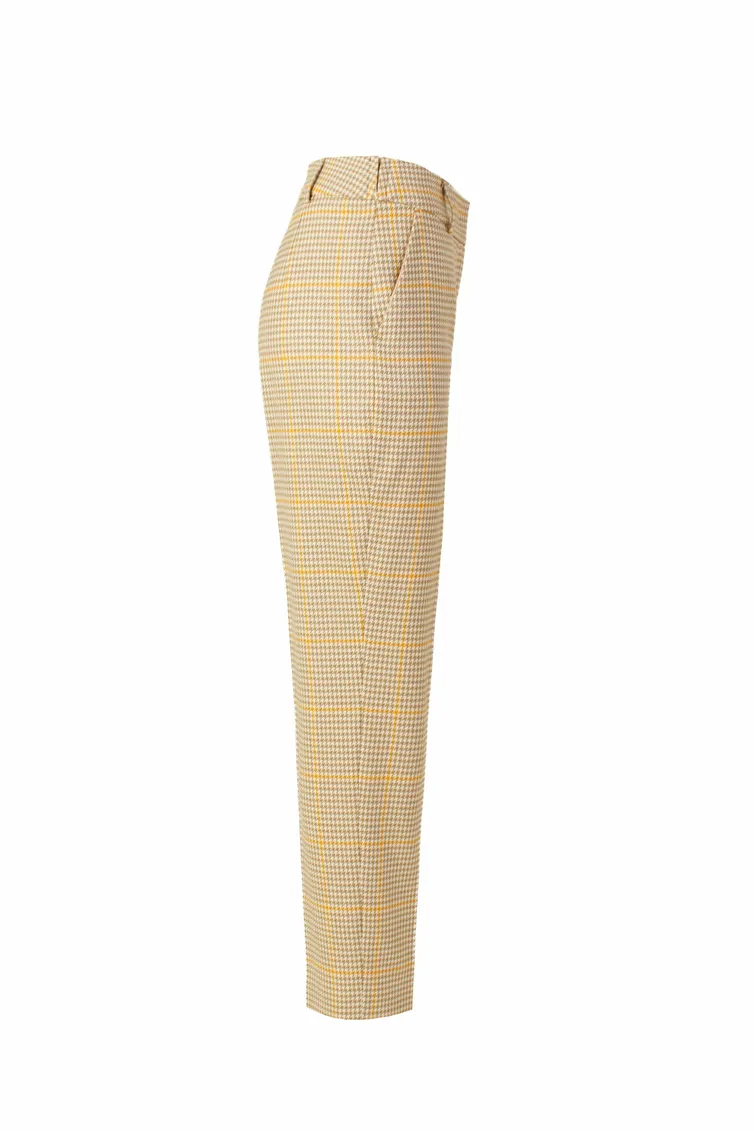 Trousers Elema #3K-12452-1 zhyoltaya kletka 170
