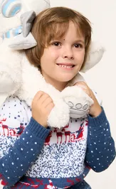 Skoczeki VAY KIDS 9232-96015 t.dzhins/bel/alyj