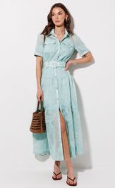 Платье Люше 4364 мята