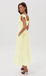 Платье V&N fashion 1158 жёлтый