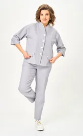 Костюм Vilena-fashion 1159 серый